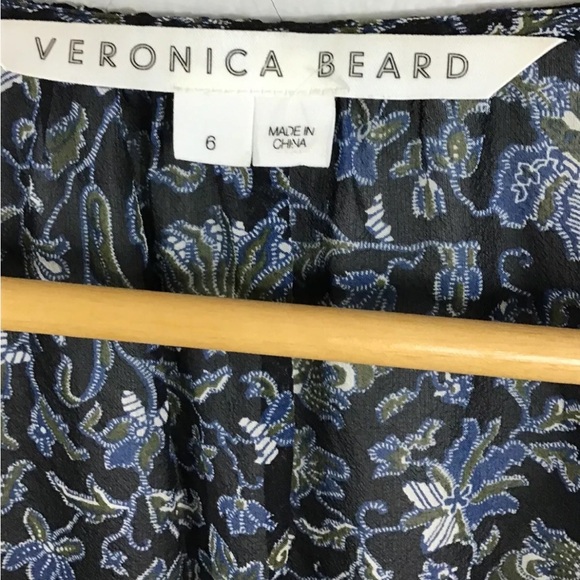 Veronica Beard Rosalie Vine rushed dress, 6 - Picture 8 of 13